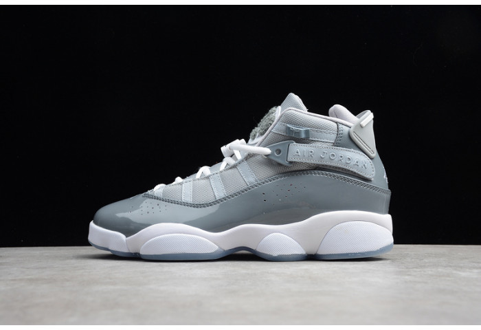 AIR JORDAN 6 RINGS COOL GREY WHITE 322992-015