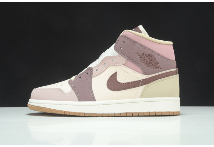 Air Jordan 1 Mid SE Dark Pony Smoky Mauve (W) - DO7440-821