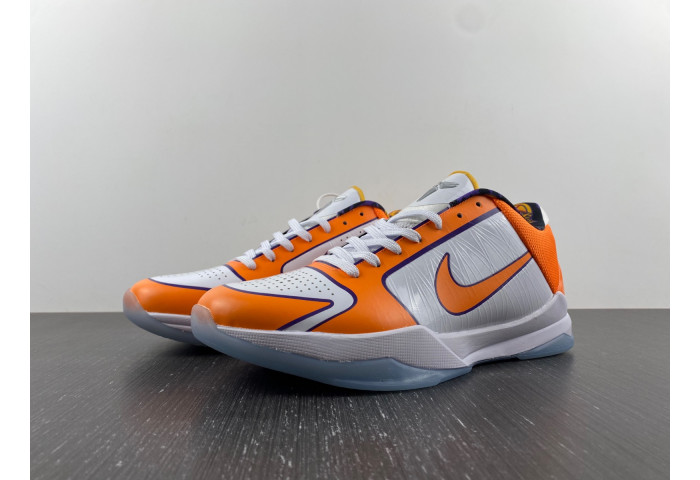 NIKE KOBE 5 PROTRO WHITE ORANGE CD4991-106