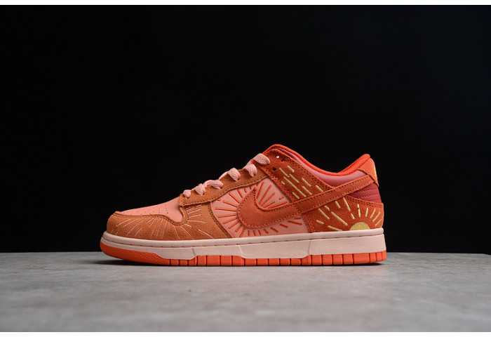 Nike Dunk Low NH  "Orange-Crimson" - DO6723-800
