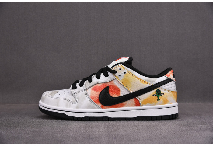 Dunk SB Low 'Tie-Dye Raygun - White' - BQ6832 101