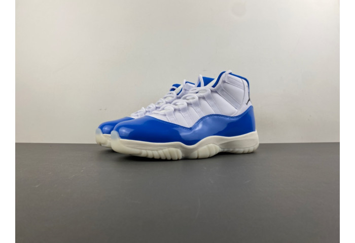 Air Jordan 11 Sail / Sport Royal Colorway IO8959-133