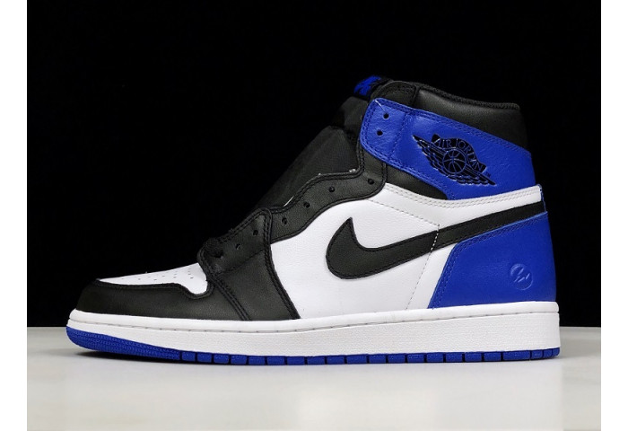 AIR JORDAN 1 RETRO “FRAGMENT” BLACK/SPORT ROYAL-WHITE 716371-040