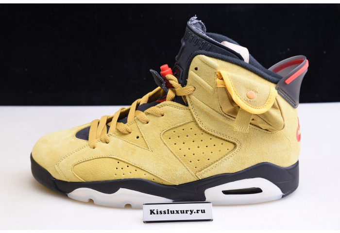 AIR JORDAN 6 YELLOW X TRAVIS SCOTT CN1084-300