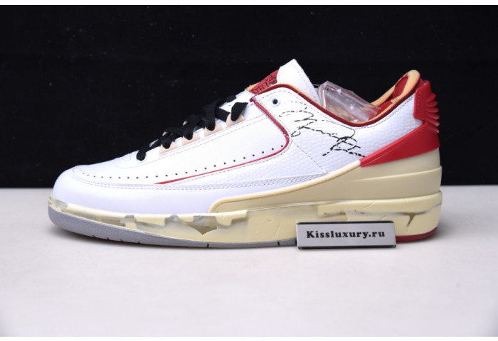 Air Jordan 2 Low White Red DJ4375-106