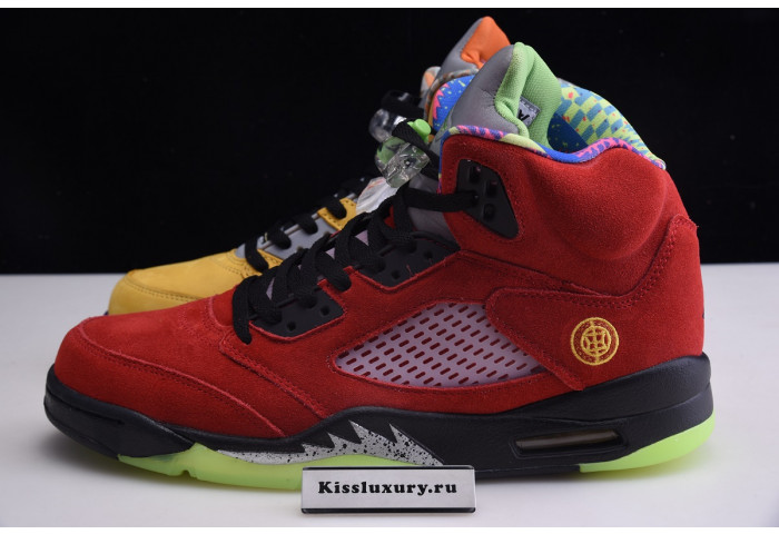 AIR JORDAN 5 SOLAR ORANGE WHAT THE CZ5725-700