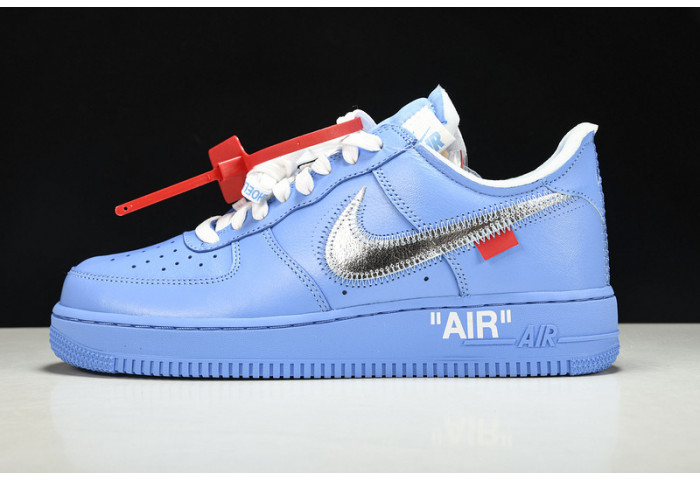 NIKE AIR FORCE 1 LOW OW MCA UNIVERSITY BLUE CI1173-400