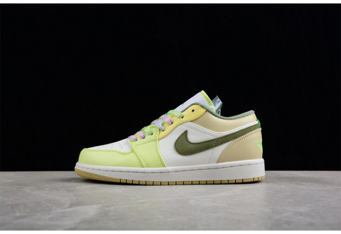 Jordan 1 Low Sail White Oil Green  - FD9906-131