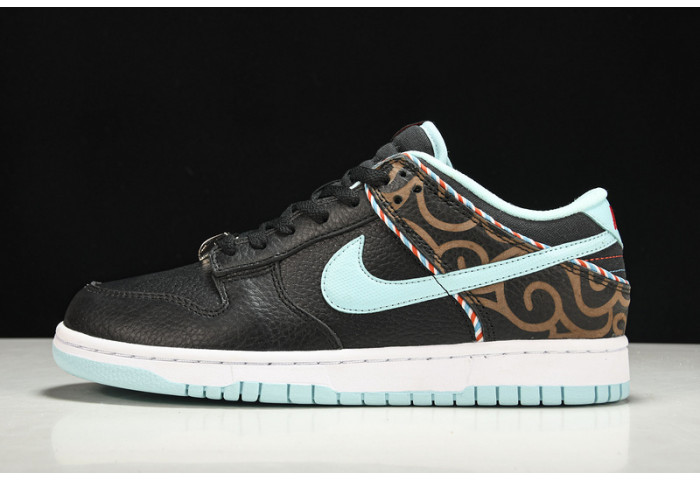 Nike Dunk Low SE Barber Shop Black - DH7614-001
