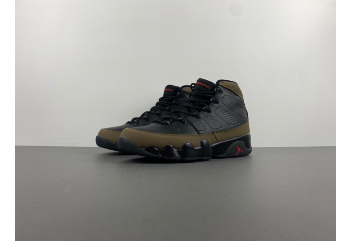 Air Jordan 9 "Olive" Holiday 2024 HV4794-030