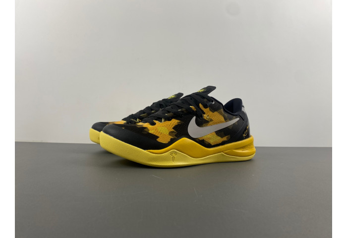 NIKE KOBE 8 XDR 'BLACK YELLOW' 555286-077