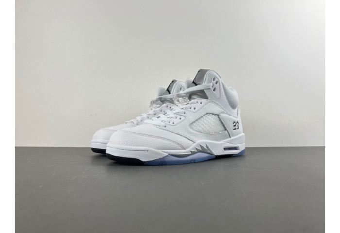 Air Jordan 5 White Metallic 2026 HQ7978-103