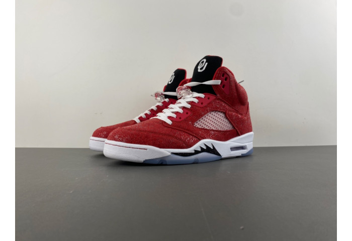 Air Jordan 5 Retro Oklahoma Sooners PE Player Exclusive