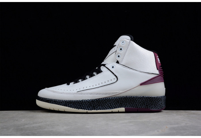 Nike Air Jordan 2 Mid SP Grey Burgundy DJ4375-160