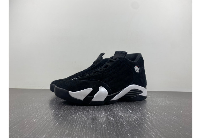 Air Jordan 14 "Black/White/University Red" 487471-016