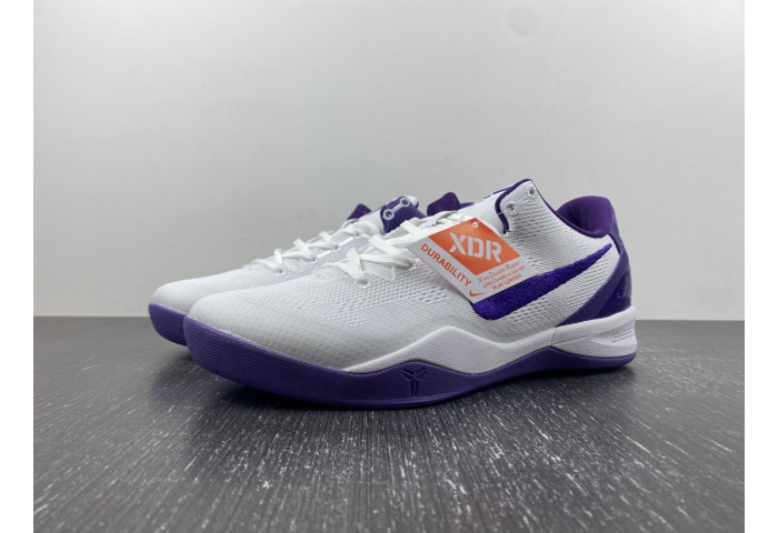 Nike Kobe 8 Protro "White Court Purple" FQ3549-100