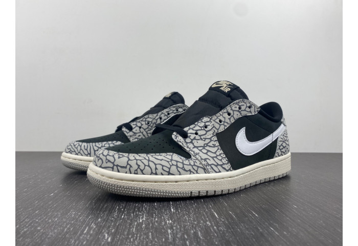 Air Jordan 1 Retro Low OG Black Cement - CZ0790-001