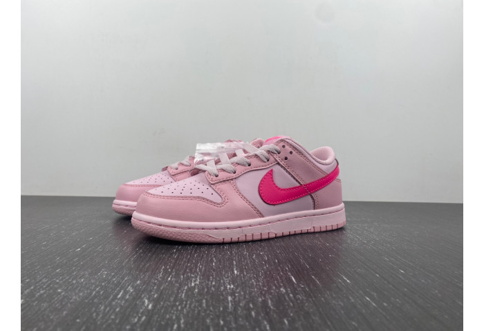 Nike Dunk Low Triple Pink (PS) - DH9756-600