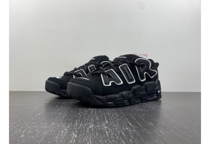 AMBUSH x Nike Air More Uptempo Low “Black/White”  FB1299-001