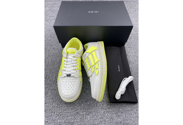 AMIRI 21FW SKEL TOP LOW SNEAKER