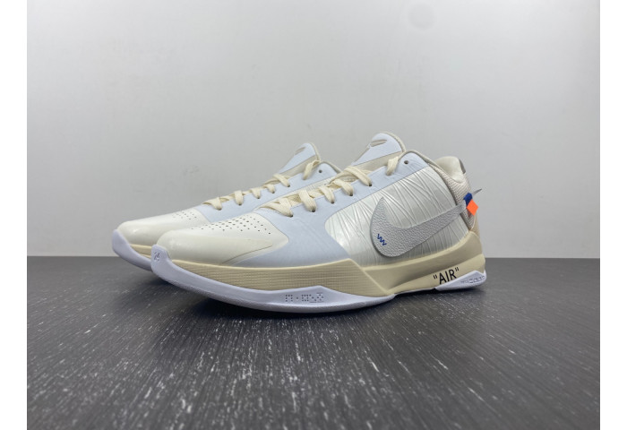 Nike Kobe 5 Protro Undefeated Rice White DB4796-101