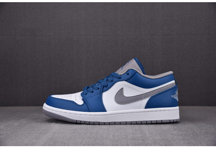 Air Jordan 1 Low “True Blue” 553558-412
