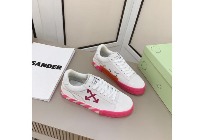 OFW CALFSKIN VULCANIZED LOW SNEAKERS