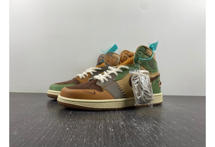 Zion Williamson x AJ 1 Retro High OG ”Voodoo“  DZ7292-100