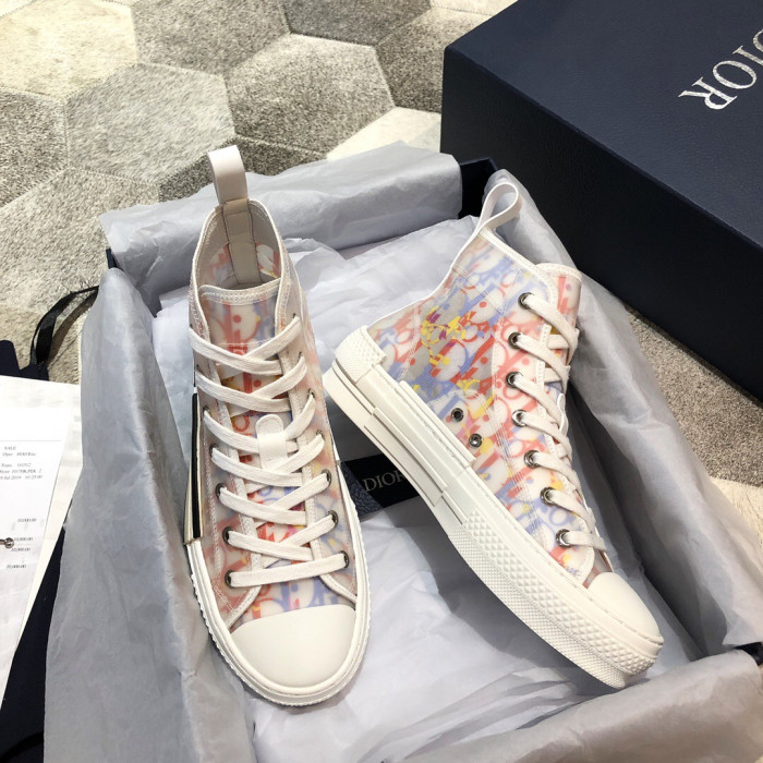 DIO* B23 OBLIQUE HIGH-TOP SNEAKER