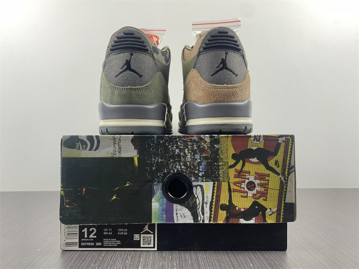 Air Jordan 3 Retro Patchwork Camo - DO1830-200