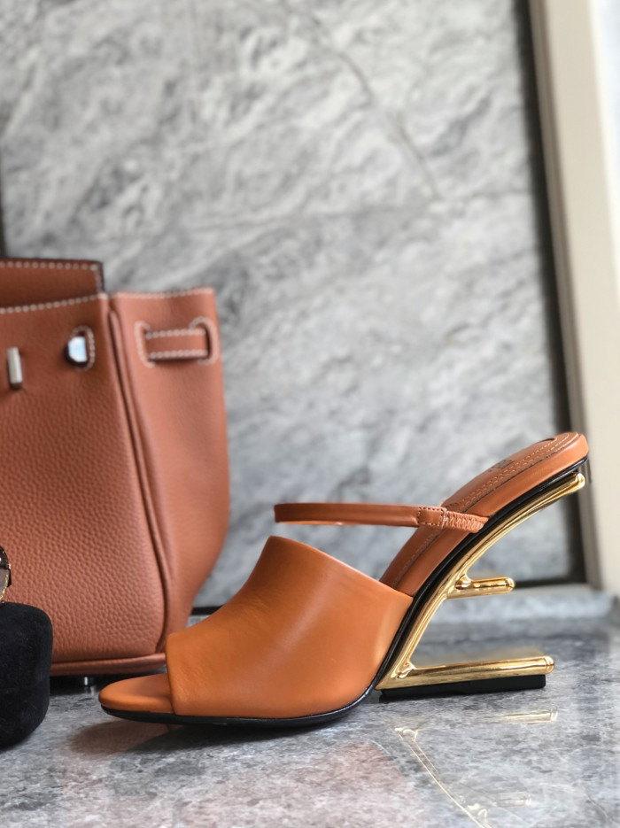 F**di high-heeled sandals