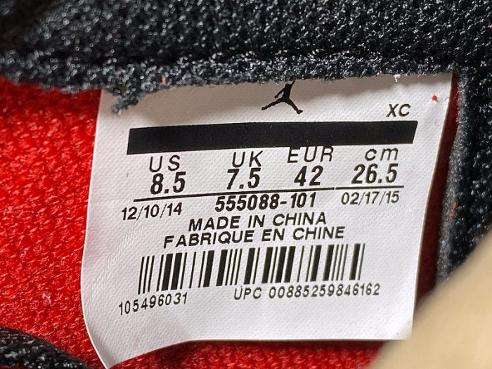 Air Jordan 1 Retro High OG 555088-101