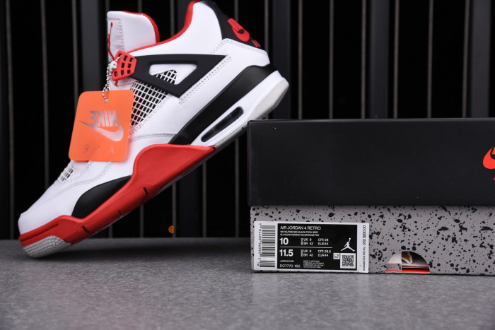 JORDAN 4 RETRO FIRE RED (2020) - DC7770-160