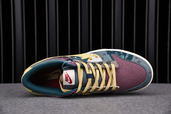 NIKE DUNK LOW LEMON WASH MULTI-COLOR CZ9747-900
