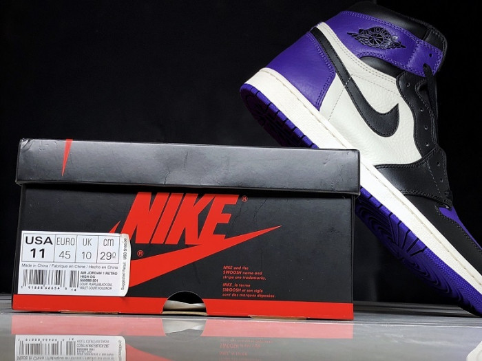 Air Jordan 1 Court Purple 555088-501