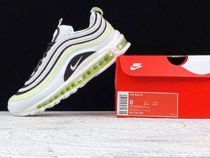 Nike W Air Max 97 "Summit White/Barely Volt" - 921733 105