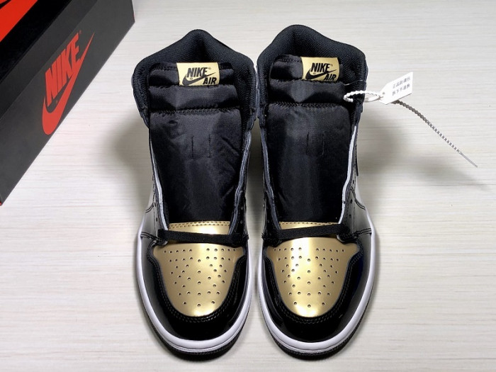 Air Jordan 1 Retro High Glod Toe 861428-007