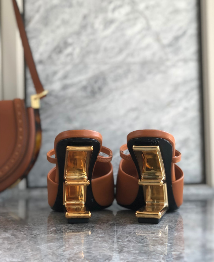 F**di high-heeled sandals