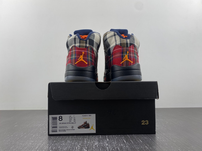 Air Jordan 5 Retro Plaid (GS)  - FD4814-008