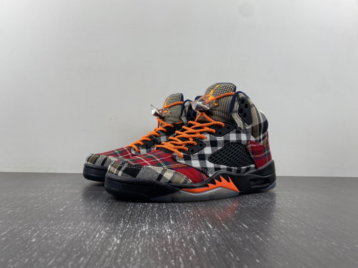 Air Jordan 5 Retro Plaid (GS)  - FD4814-008