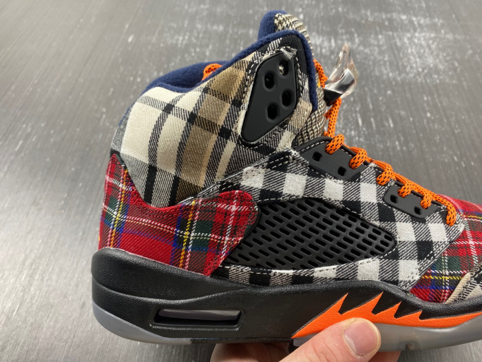 Air Jordan 5 Retro Plaid (GS)  - FD4814-008