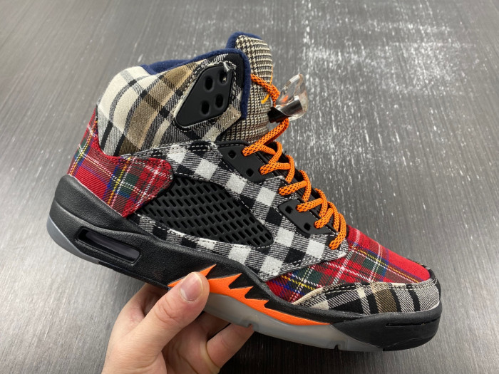 Air Jordan 5 Retro Plaid (GS)  - FD4814-008