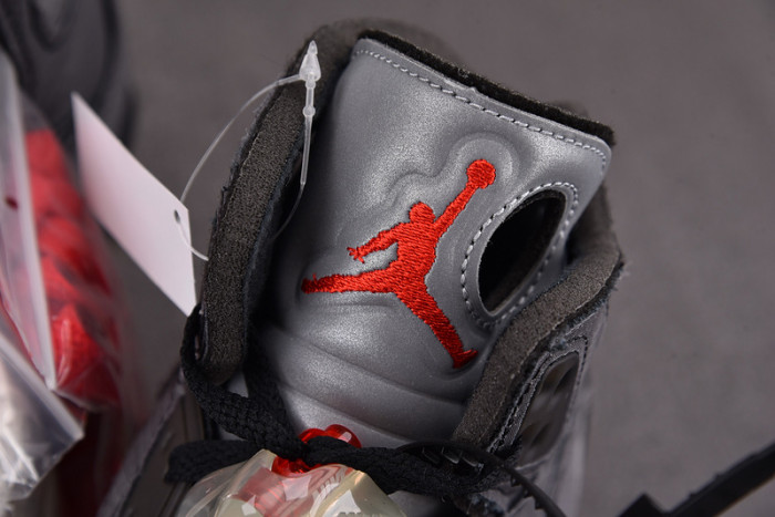 OW Air Jordan 5 CT8480-001