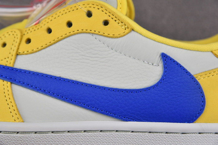 TRAVIS SCOTT AIR JORDAN 1 LOW OG CANARY DZ4137-700