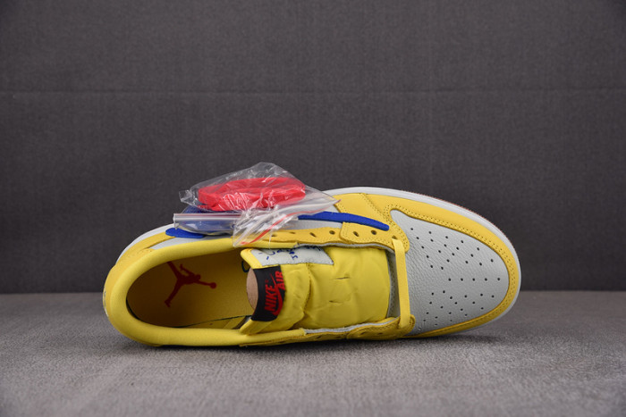 TRAVIS SCOTT AIR JORDAN 1 LOW OG CANARY DZ4137-700