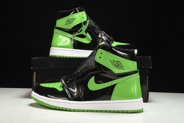Air Jordan 1 Retro High Pine Green Black - 555088-030