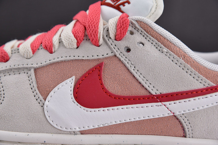 Nike SB Dunk Low SE 85 Double Swish Sail Red Pink DO9457 117