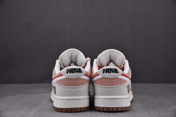 Nike SB Dunk Low SE 85 Double Swish Sail Red Pink DO9457 117