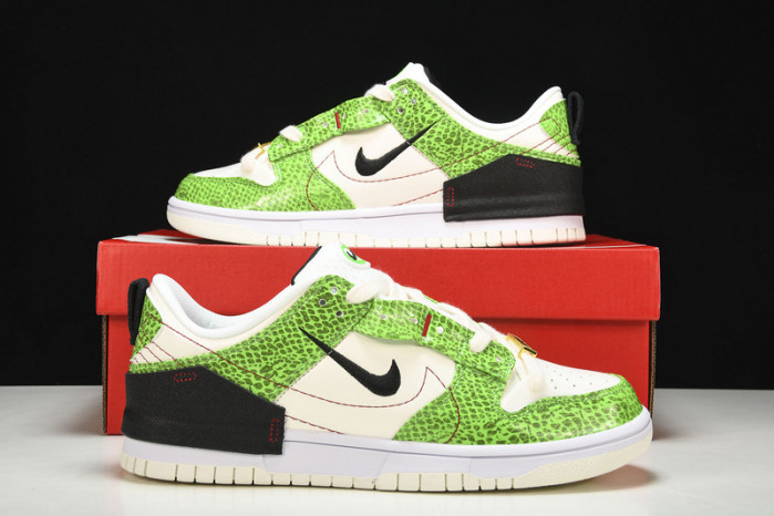 Nike Dunk Low Disrupt 2 Green Snakeskin DV1491-101