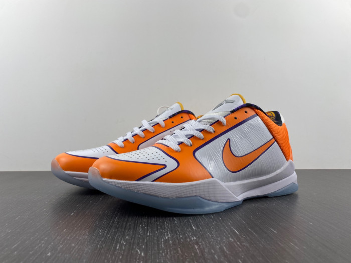NIKE KOBE 5 PROTRO WHITE ORANGE CD4991-106